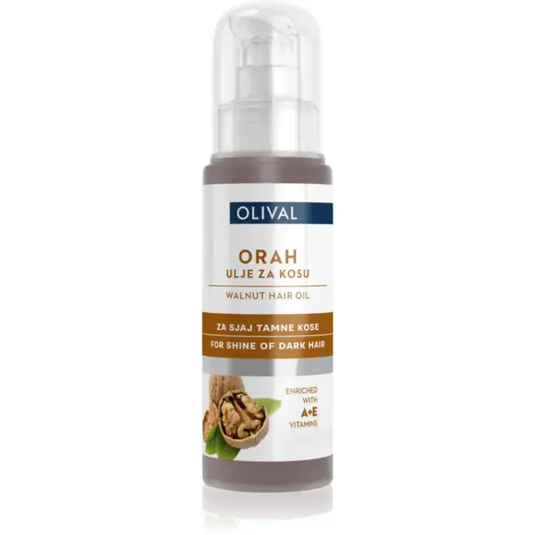 Olival Olival Walnut olje za lase za temne lase 60 ml