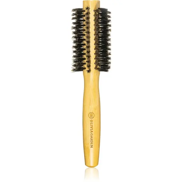 Olivia Garden Olivia Garden Bamboo Touch okrogla krtača za lase s ščetinami divjega prašiča premer 20 mm