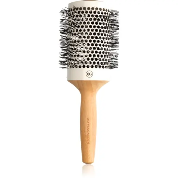 Olivia Garden Olivia Garden Bamboo Touch Thermal okrogla krtača za lase premer 63 mm 1 kos