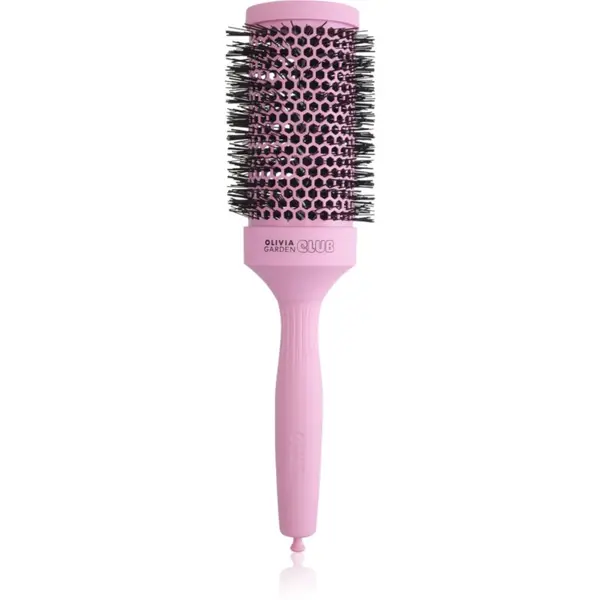 Olivia Garden Club Olivia Garden Club The Glow Blowout Ceramic Round Brush Pink okrogla krtača za lase 1 kos