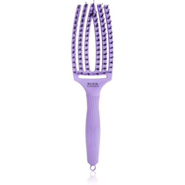 Olivia Garden Olivia Garden Fingerbrush Bloom ravna krtača Lavender 1 kos