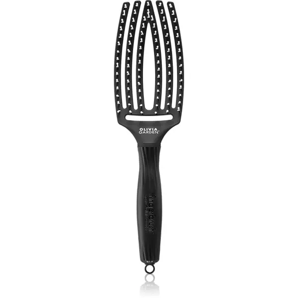 Olivia Garden Olivia Garden Fingerbrush Ionic Bristles krtača za lase 1 kos
