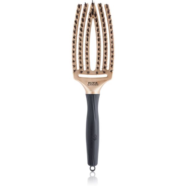 Olivia Garden Olivia Garden Fingerbrush Trinity ravna krtača Gold 1 kos