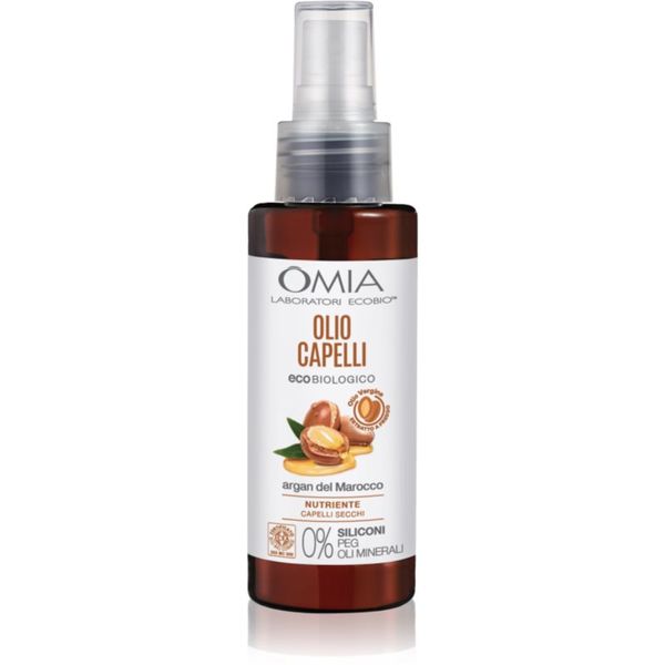 Omia Laboratories Omia Laboratories Argan del Marocco hranilno olje za lase z arganovim oljem 100 ml