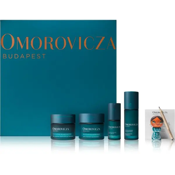 Omorovicza Omorovicza Blue Diamond Gratitude Set darilni set za čvrsto in nahranjeno kožo obraza