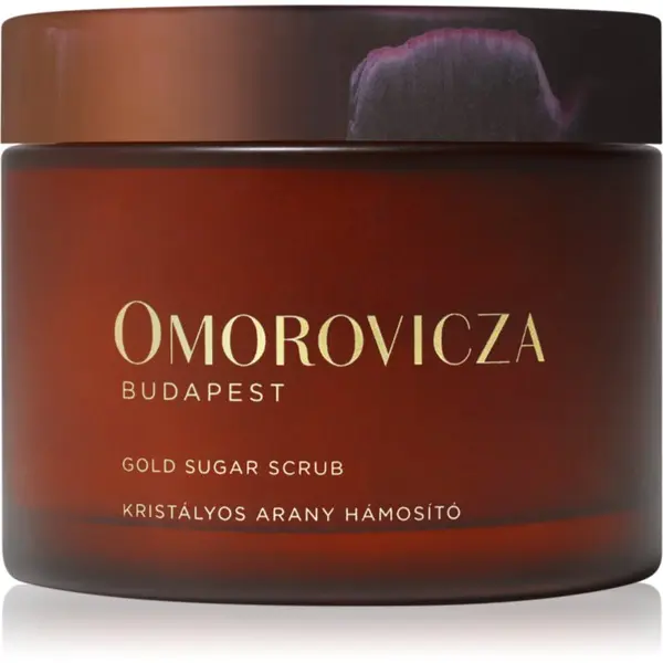 Omorovicza Omorovicza Gold Sugar Scrub sladkorni piling za nežno čiščenje in prehrano kože 200 ml