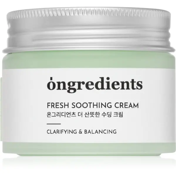 Ongredients Ongredients Fresh Soothing Cream lahka vlažilna gel krema 50 ml