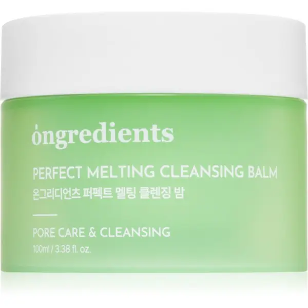 Ongredients Ongredients Perfect Melting Cleansing Balm čistilni balzam za odstranjevanje ličil za osvetljevanje kože in hidratacijo 100 ml