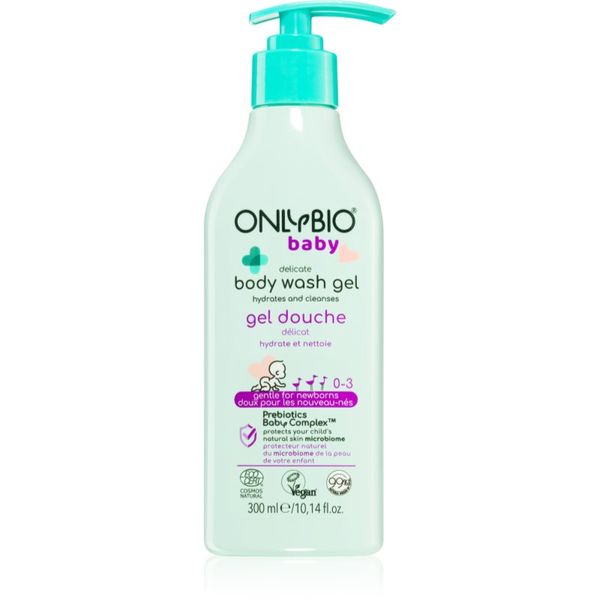 OnlyBio OnlyBio Baby Delicate nežni gel za umivanje za otroke od rojstva 300 ml