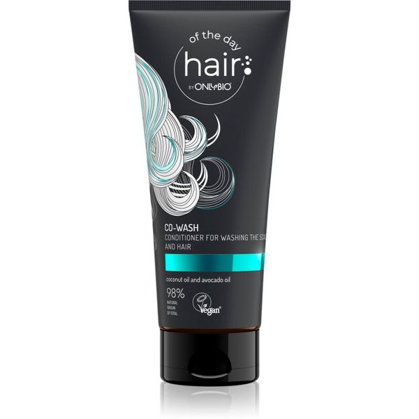 OnlyBio OnlyBio Hair Of The Day čistilni balzam za neobvladljive valovite in kodraste lase 200 ml