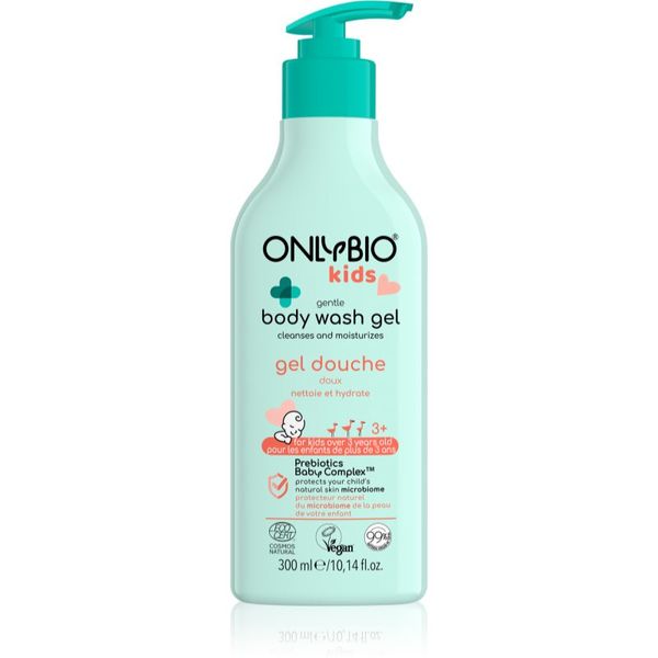 OnlyBio OnlyBio Kids Gentle nežni gel za umivanje za občutljivo kožo od 3 let 300 ml