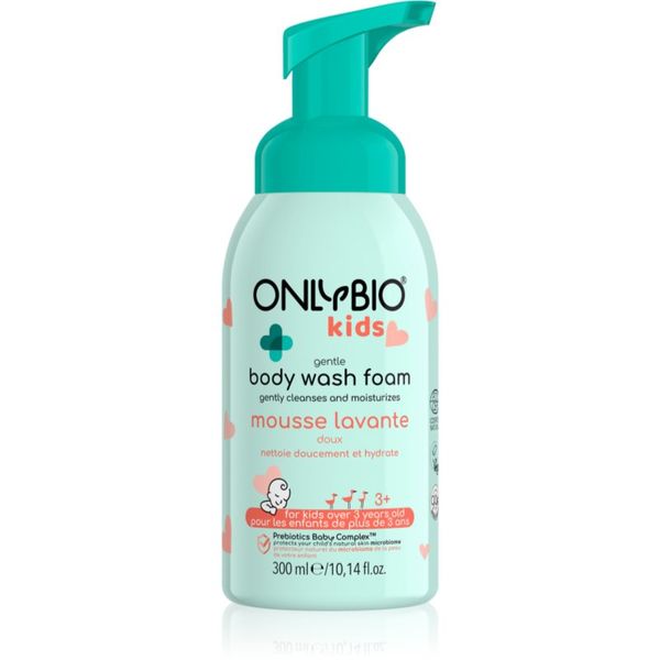 OnlyBio OnlyBio Kids Gentle pena za umivanje za otroke od 3 let 300 ml