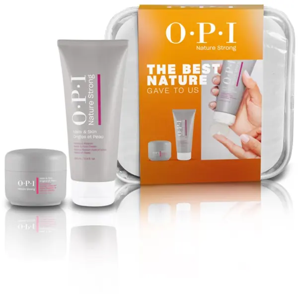 OPI OPI Nature Strong Nails&Skin darilni set za nohte in obnohtno kožo