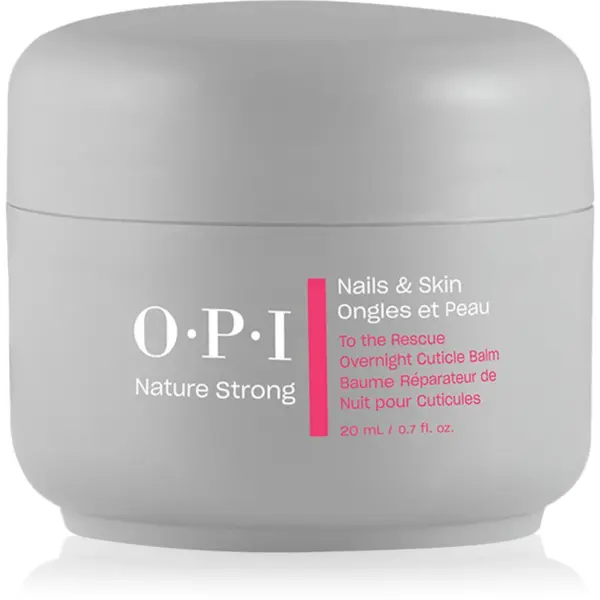 OPI OPI Nature Strong Nails&Skin nočni balzam za obnohtno kožico s karitejevim maslom 20 ml