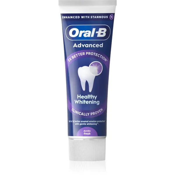 Oral-B Oral-B Advanced Healthy Whitening nežna belilna zobna pasta Arctic Fresh 75 ml