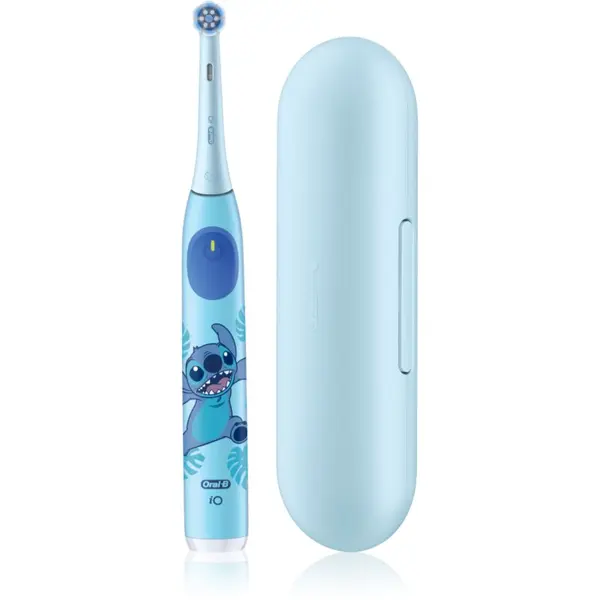 Oral-B Oral-B iO Kids Disney Stitch električna zobna ščetka za otroke s potovalnim etuijem 6 y+ 1 kos