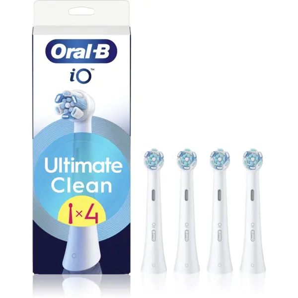 Oral-B Oral-B iO Ultimate Clean nadomestne glave za zobno ščetko White 4 kos