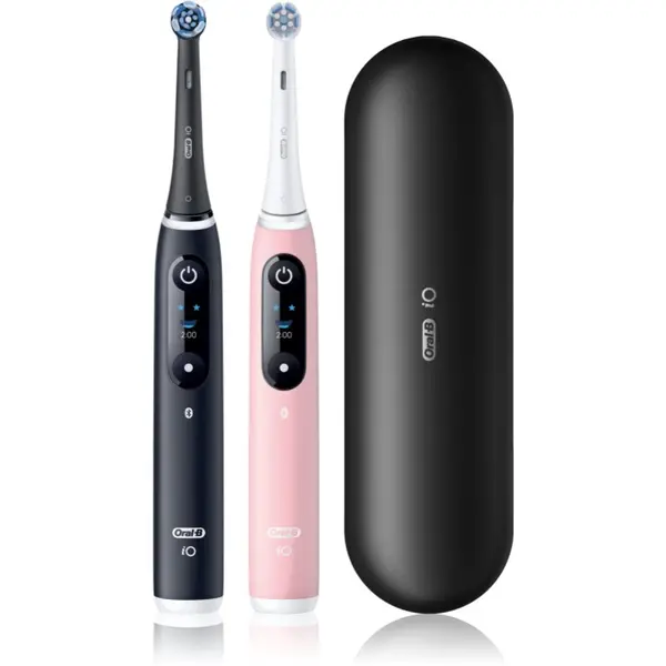 Oral-B Oral-B iO6 Connected Coach električna zobna ščetka z etuijem DUO paket 2 kos