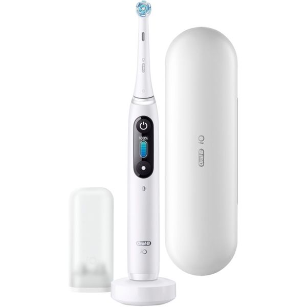 Oral B Oral B iO8 električna zobna ščetka White Alabaster 1 kos