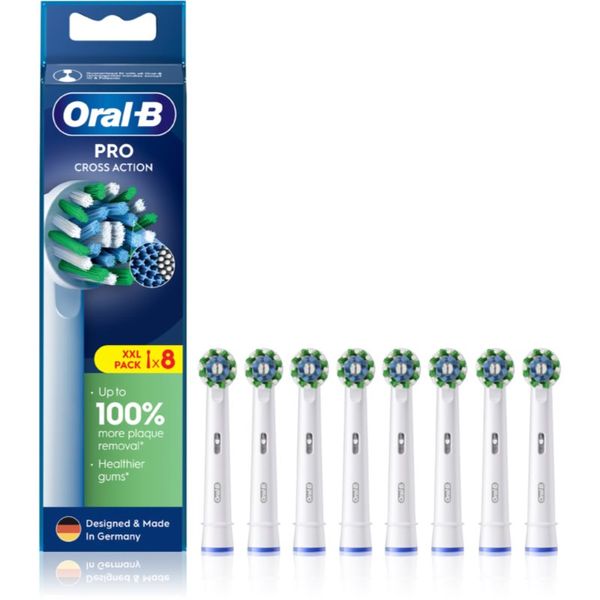 Oral B Oral B PRO Cross Action nadomestne glave za zobno ščetko 8 kos