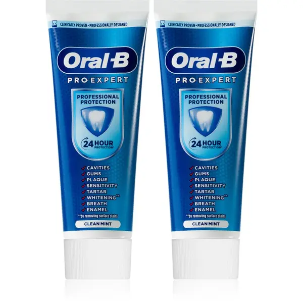 Oral-B Oral-B Pro Expert Professional Protection Zobna pasta za zaščito dlesni 2x75 ml