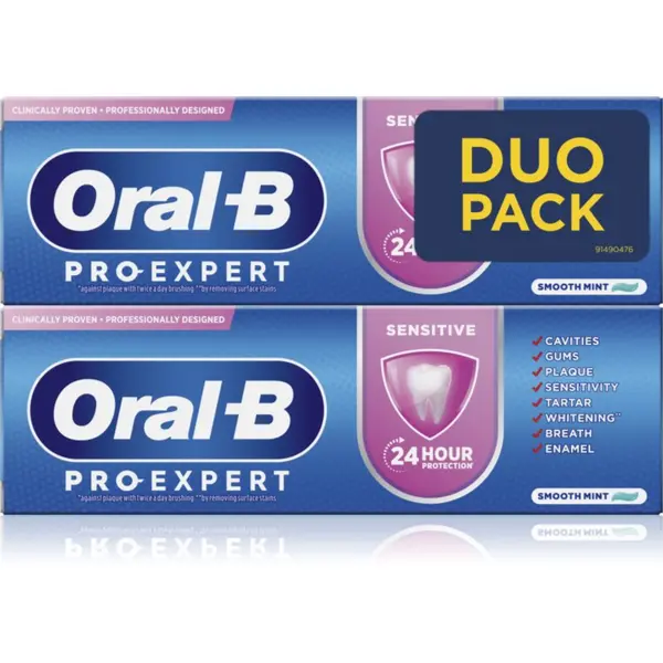 Oral-B Oral-B Pro Expert Sensitive zobna pasta za občutljive zobe 2x75 ml