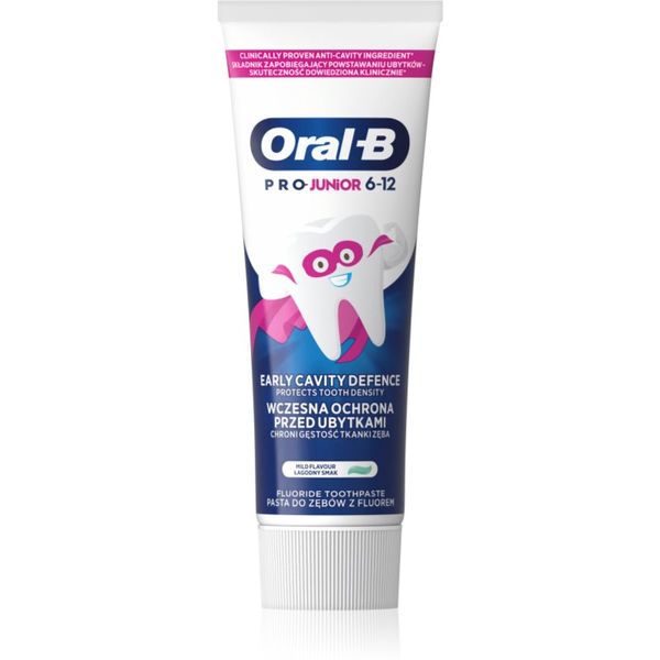 Oral B Oral B PRO Junior zobna pasta za otroke 6-12 y. 75 ml