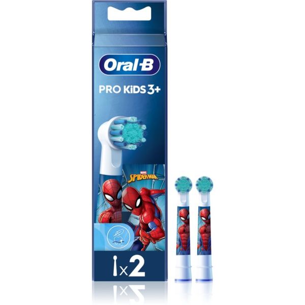 Oral B Oral B PRO Kids 3+ nadomestne glave za zobno ščetko za otroke Spiderman 2 kos