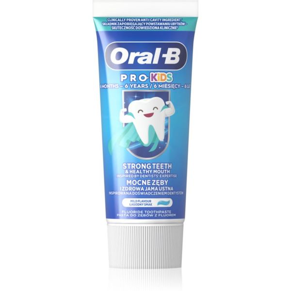 Oral B Oral B PRO Kids zobna pasta za otroke 6m - 6y 50 ml