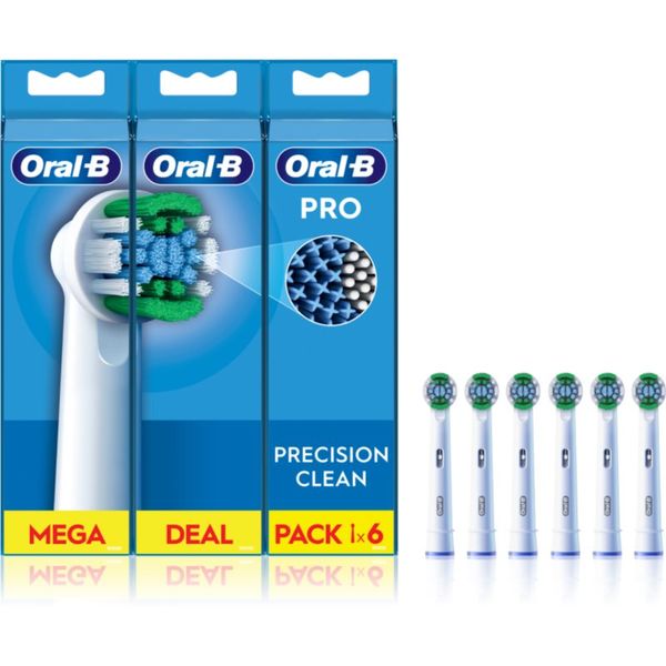 Oral B Oral B PRO Precision Clean nadomestne glave za zobno ščetko 6 kos