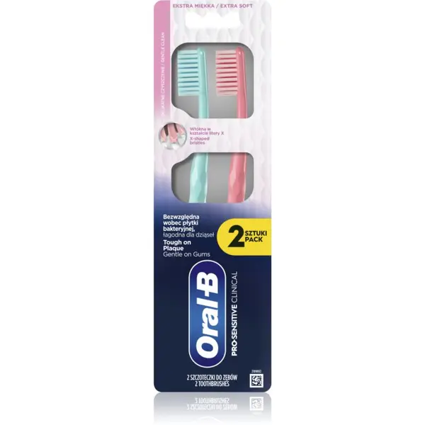Oral-B Oral-B Pro-Sensitive Clinical zobna ščetka 2 kos