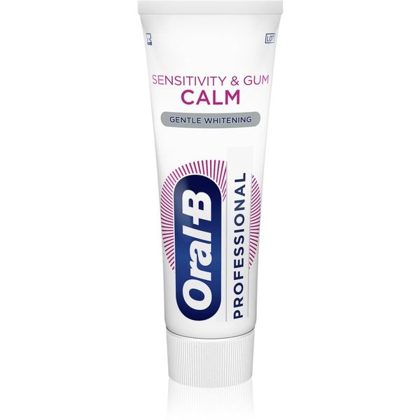 Oral B Oral B Professional Sensitivity & Gum Calm Gentle Whitening zobna pasta za beljenje zob 75 ml