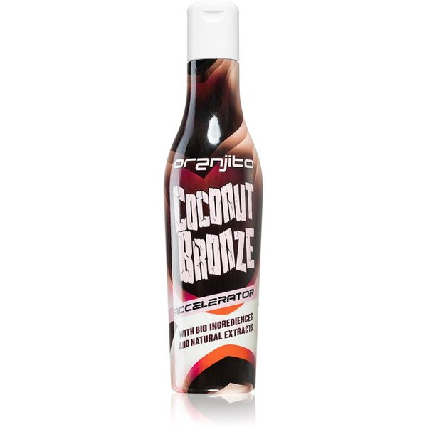 Oranjito Oranjito Coconut Bronze Accelerator losjon za sončenje v solariju z bio snovmi in pospeševalcem porjavelosti 200 ml