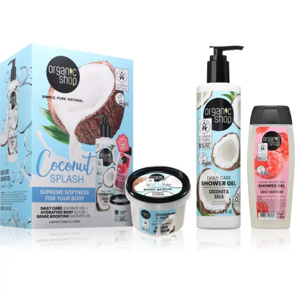 Organic Shop Organic Shop Coconut Splash darilni set za telo