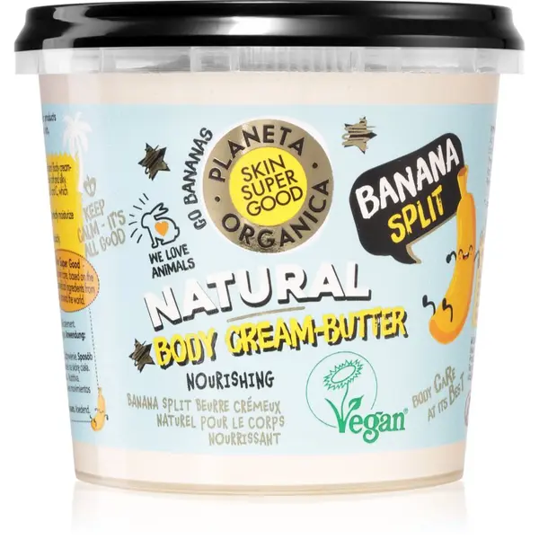 Organic Shop Organic Shop Skin Super Good Banana Split hranilno maslo za telo 360 ml