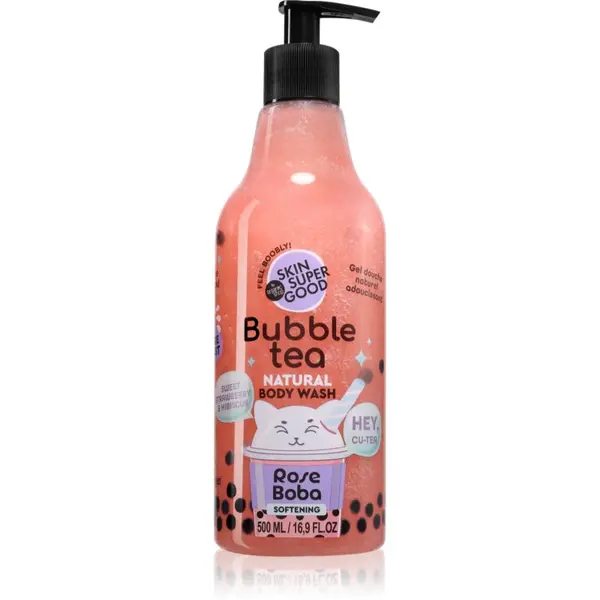 Organic Shop Organic Shop Skin Super Good Bubble Tea mehčalni gel za prhanje 500 ml