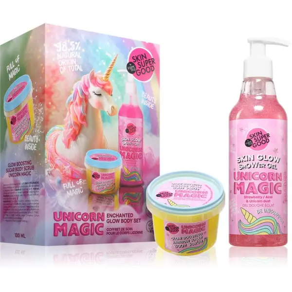 Organic Shop Organic Shop Skin Super Good Unicorn Magic darilni set za telo