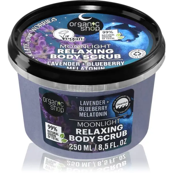 Organic Shop Organic Shop Sleeping Exfoliate Your Worries piling za telo za sproščanje 250 ml