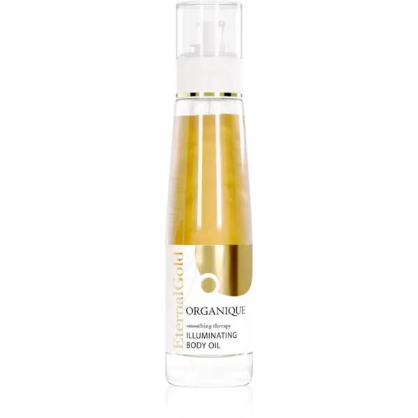 Organique Organique Eternal Gold Smoothing Therapy suho olje za telo z bleščicami 100 ml