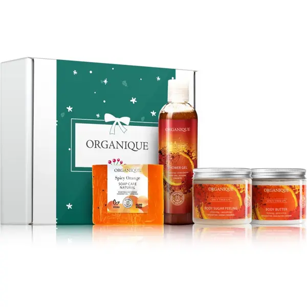 Organique Organique Gift Set Cozy Winter Spice božični darilni set za telo
