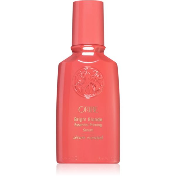 Oribe Oribe Bright Blonde Essential Priming Serum serum za osvetljevanje za toplotno oblikovanje las 100 ml