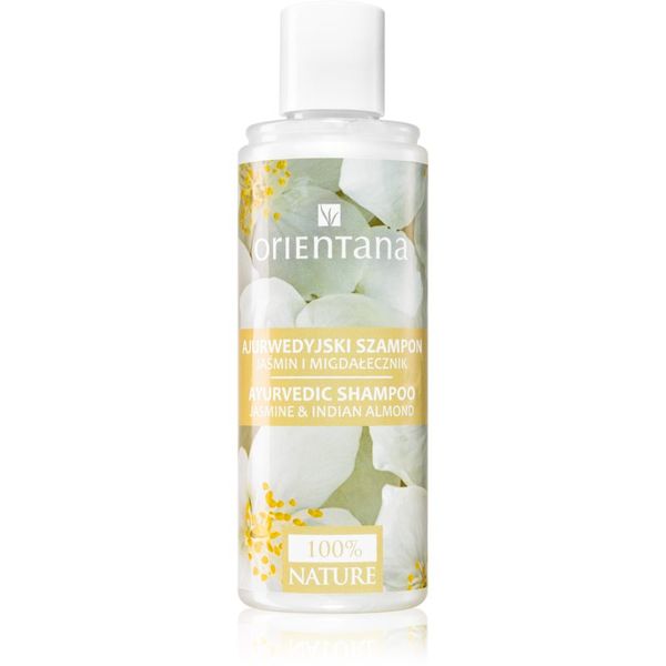 Orientana Orientana Ayurvedic Shampoo Jasmine & Indian Almond šampon proti redčenju in izpadanju las 210 ml
