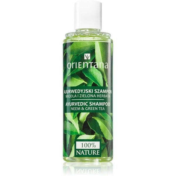 Orientana Orientana Ayurvedic Shampoo Neem & Green Tea naravni šampon za lase 210 ml