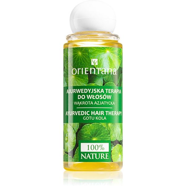 Orientana Orientana Ayurvedic Therapy Gotu Kola regeneracijsko olje za lase za pospeševanje rasti las 105 ml