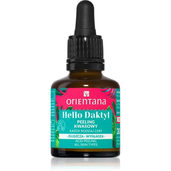 Orientana Orientana Hello Daktyl piling za obraz z AHA 30 ml