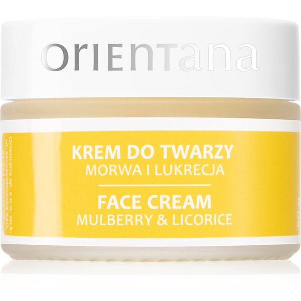 Orientana Orientana Mulberry & Licorice Face Cream pomirjajoča krema za obraz 50 g