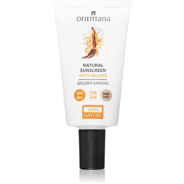 Orientana Orientana Natural Sunscreen tonirana krema za obraz SPF 50+ 50 ml