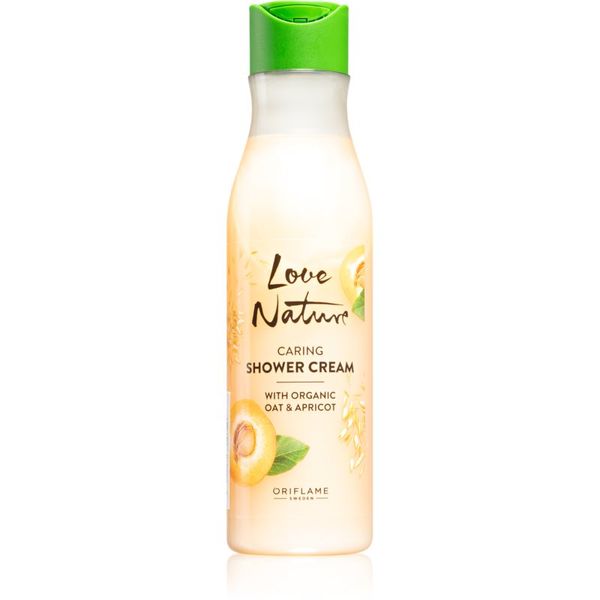 Oriflame Oriflame Love Nature Organic Oat & Apricot negovalni gel za prhanje 250 ml