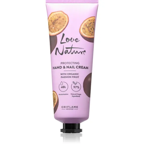 Oriflame Oriflame Love Nature Organic Passion Fruit zaščitna krema za roke 75 ml