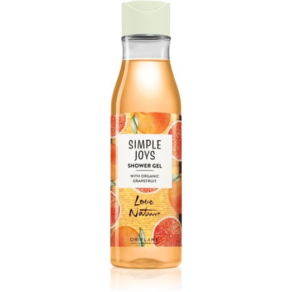 Oriflame Oriflame Love Nature Simple Joys gel za prhanje Organic Grapefruit 250 ml